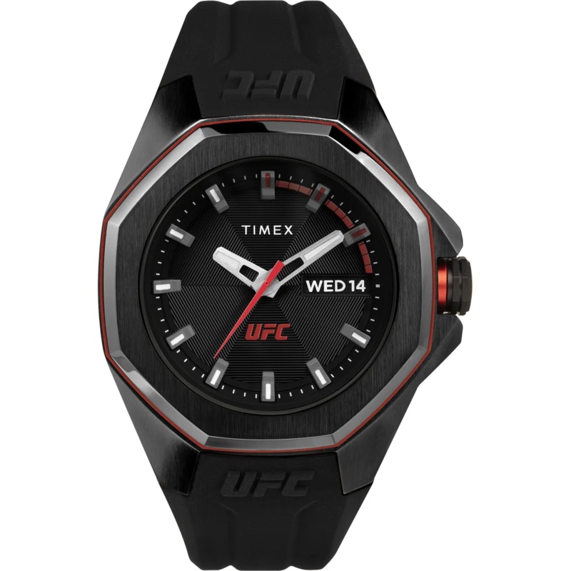 Timex UFC Pro 44mm Silicone Strap Watch TW2V57300