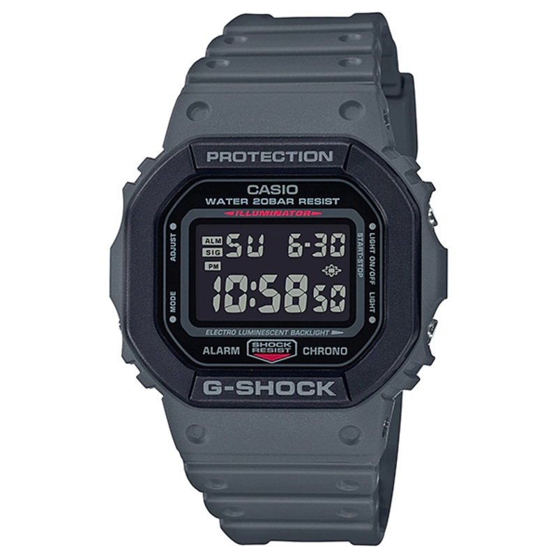 G-Shock Digital Street Utility Black Resin Band Watch DW5610SU-8D