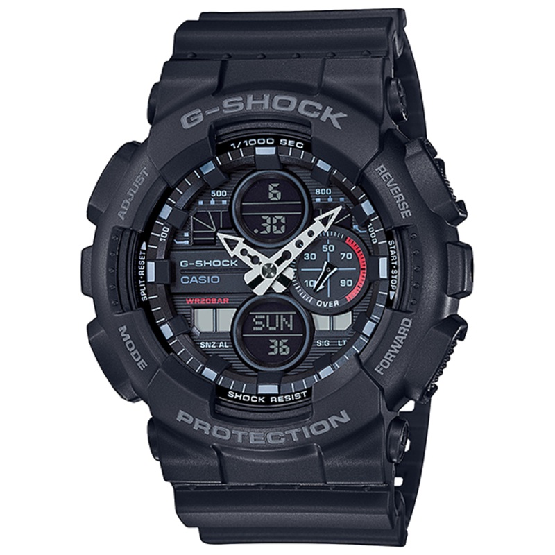 G-Shock Magnetic Resistant World Timer Mens Watch GA140-1A1