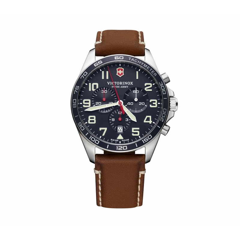 Victorinox Fieldforce Chrono Blue Dial Mens Watch 241854