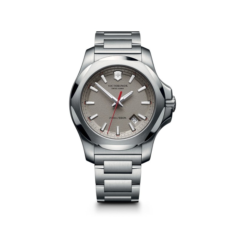 Victorinox Swiss Army Inox Stainless Steel 200M Mens Watch
