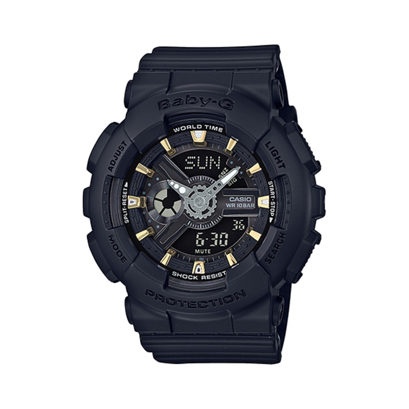 Baby-G DUO Gold Accent Women's Watch BA110GA-1A