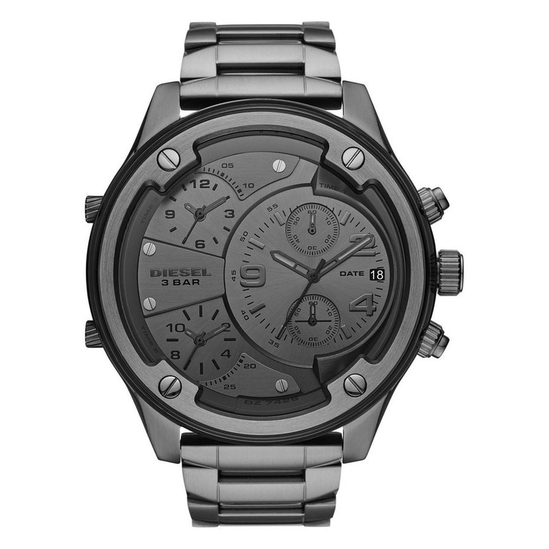 Diesel Boltdown Chronograph Gunmetal Stainless Steel Watch