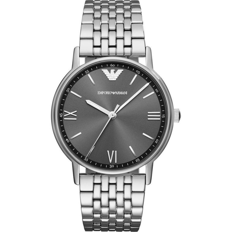 Emporio Armani Men's Elegant Quartz Watch with Steel Strap AR11068