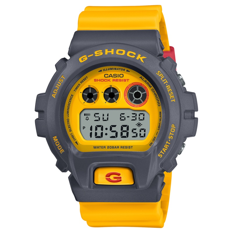 G-Shock 6900 Series 90s-Inspired Colourful DW6900Y-9D