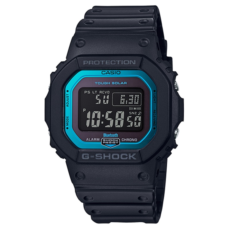 G-Shock Bluetooth Connect Black and Blue GWB5600-2D
