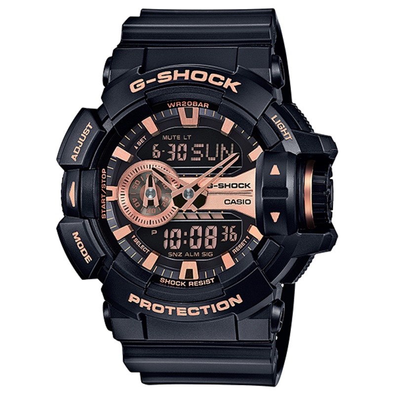 G-Shock Duo Analogue-Digital Watch GA400GB-1A4
