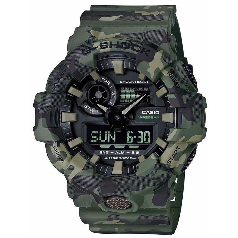 G-Shock Duo Series Camo Green GA700CM-3A