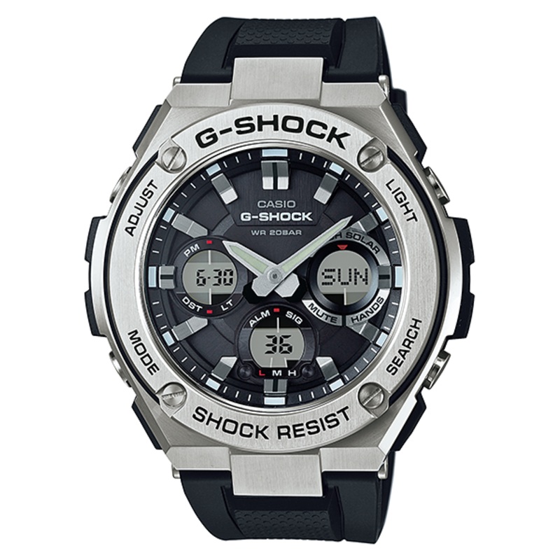 G-Shock G-Steel Men's Solar-Powered Shock-Resistant Watch GSTS110-1A