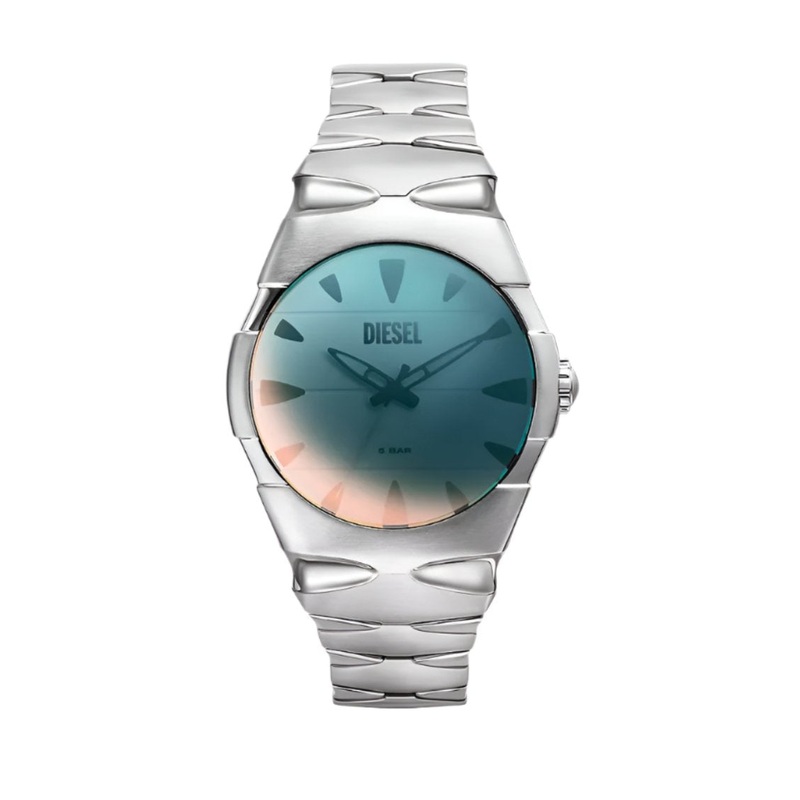 Diesel D-Sruptor Stainless Steel White Dial Watch DZ2212