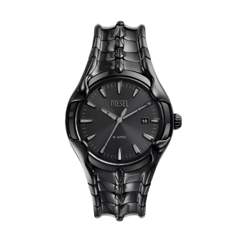 Diesel Vert Black Stainless Steel Black Dial Watch DZ2187