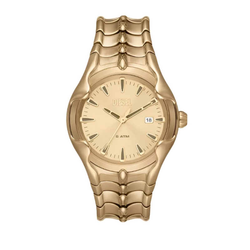 Diesel Vert Gold Stainless Steel Gold Dial Watch DZ2186