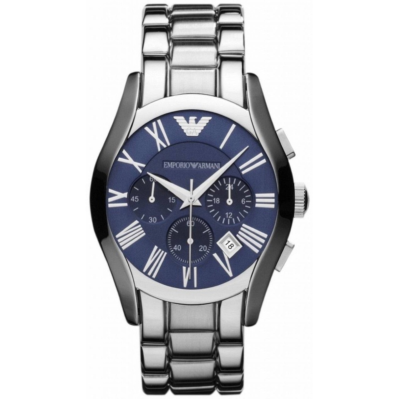 Emporio Armani Blue Chronograph Watch for Men AR1635