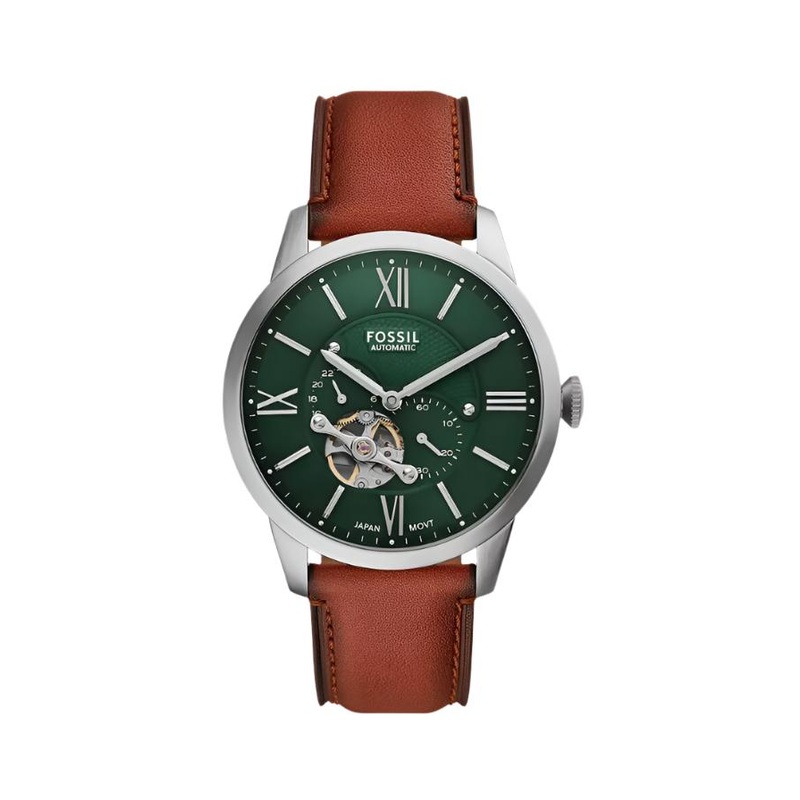 Fossil Townsman Multifunction Brown Leather Watch ME3265