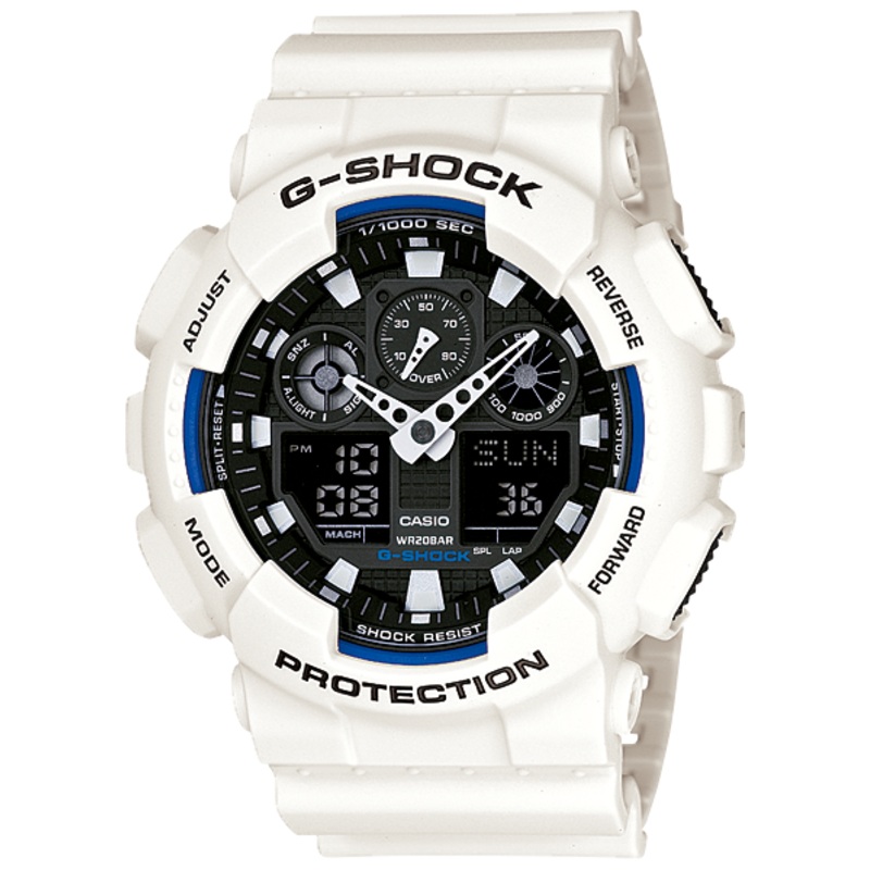 G-Shock Analogue Digital Show Resistant Watch GA100B-7A