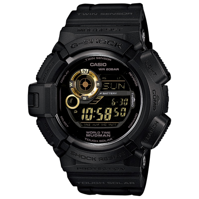 G-Shock Mudman Tough Solar G9300GB-1 Mens Watch