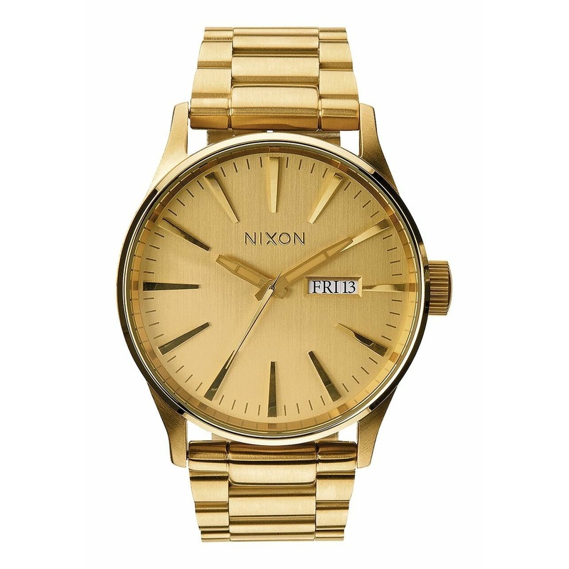 Nixon Sentry Stainless Steel All Gold