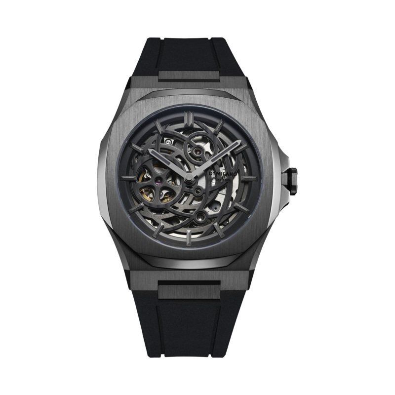 D1 Milano Gun Metal Automatic Watch SKRJ11
