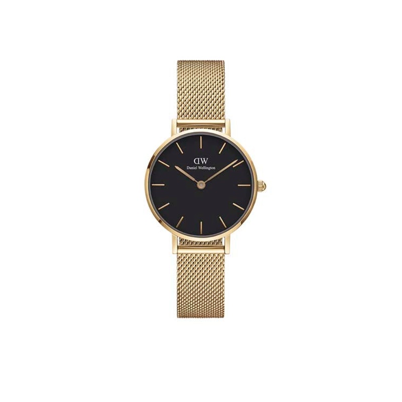 Daniel Wellington Petite 28 Evergold Gold Black Watch