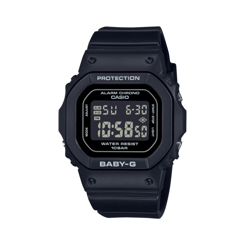 G-Shock Square Black Resin Band Watch BGD565U-1D