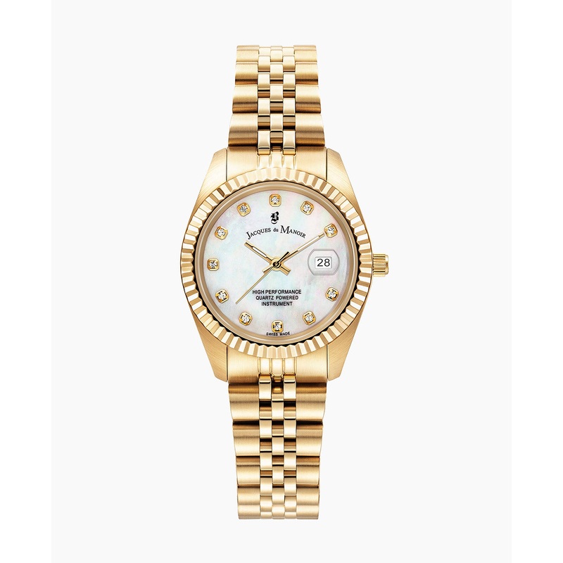 JDM Inspiration Passion Gold Mother of Pearl Women's Watch JWL01203