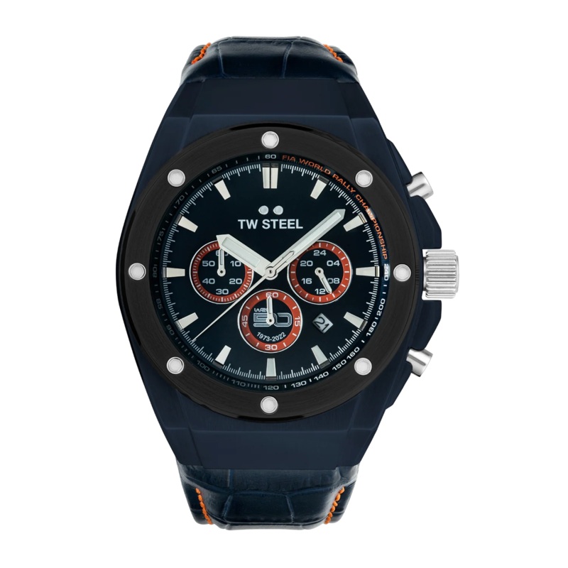 TW Steel CEO Tech 44MM Chronograph Blue Dial Watch CE4110