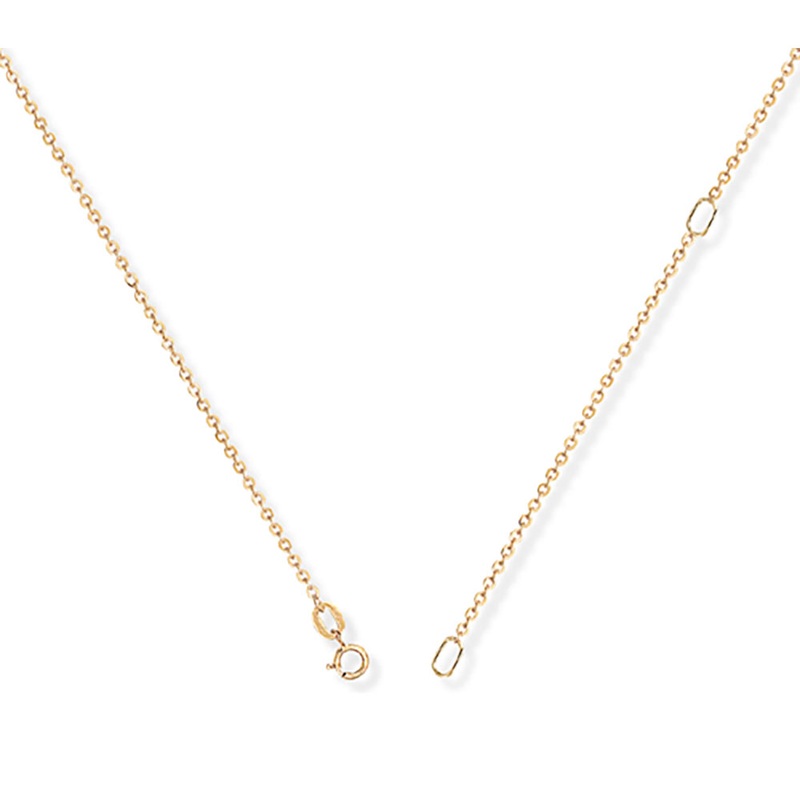 9ct Yellow Gold Trace Chain 18"