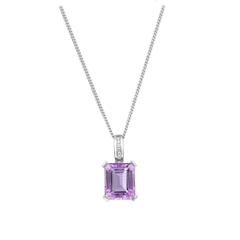 Amore Lavender Amethyst Necklace