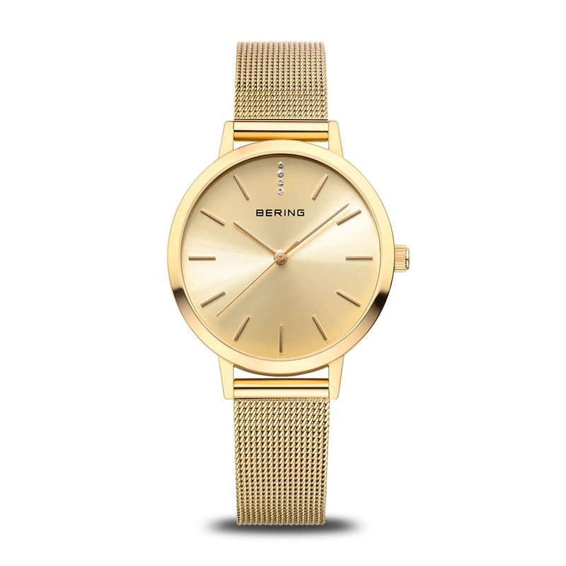 Bering Classic Polished Quartz Watch 13434-333