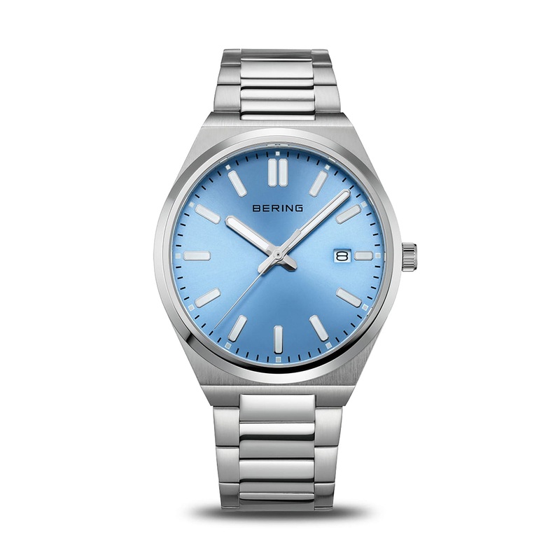 Bering Classic Polished Quartz Watch 17639-707