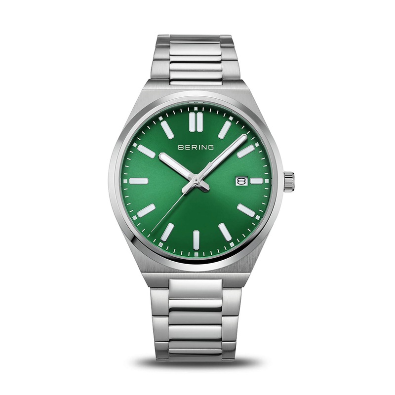 Bering Classic Polished Quartz Watch 17639-708