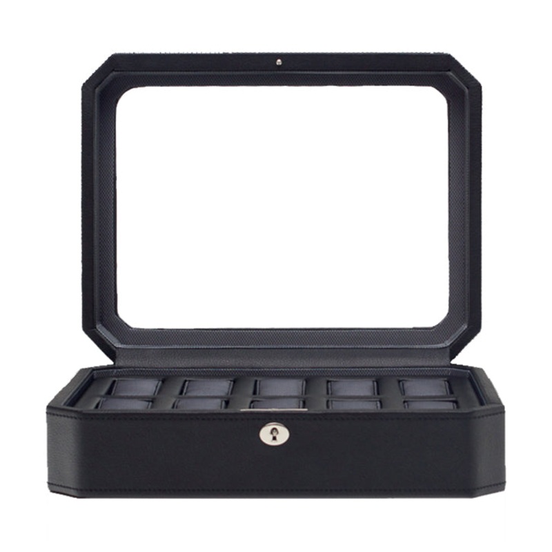 Wolf Watch Box Windsor Black 10 Piece