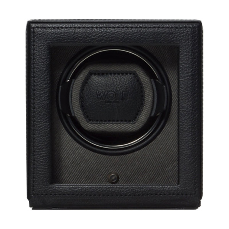Wolf Watch Winder Cub Black With Cover