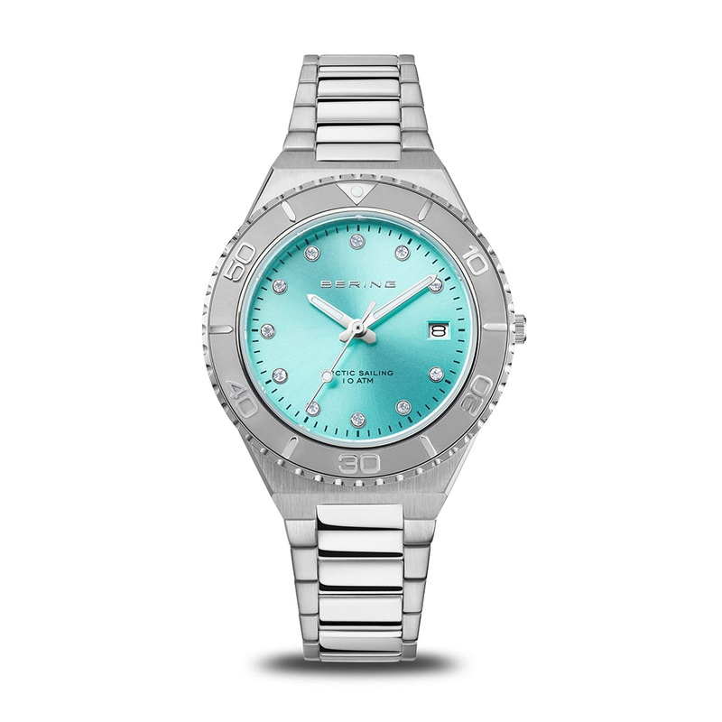 Bering Classic Polished Arctic Sailing Quartz Watch 18936-707