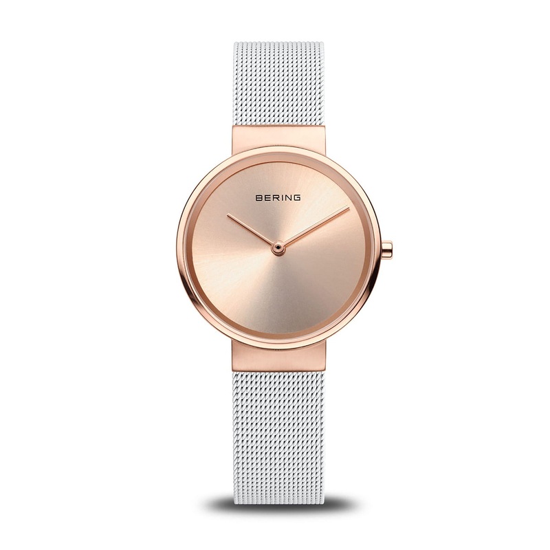 Bering Classic Polished Quartz Watch 14531-266