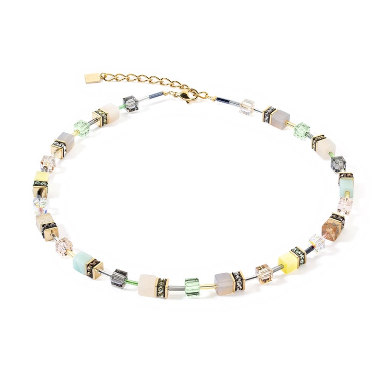 Coeur de Lion GeoCUBE Iconic Precious Necklace