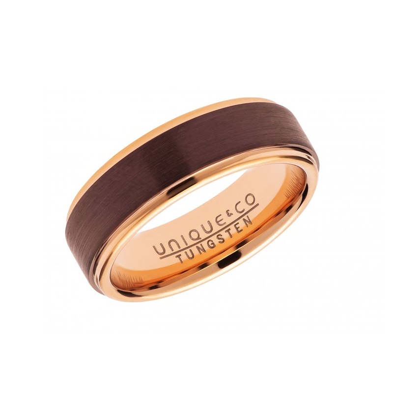 Unique Tungsten Carbide Ring 7mm