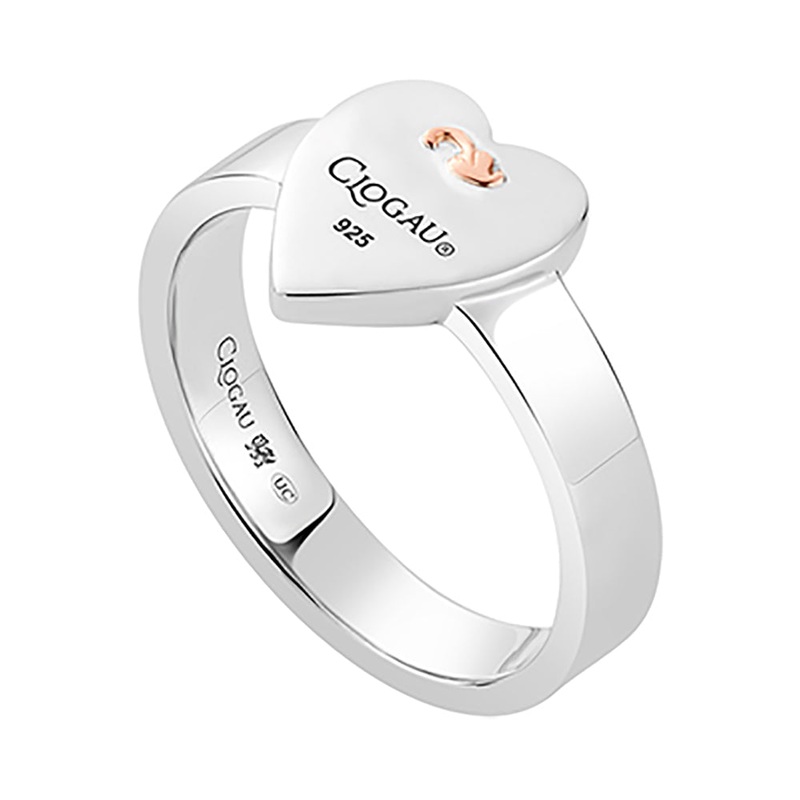 Clogau Tree of Life Insignia Heart Ring 3SCSHLR (M)