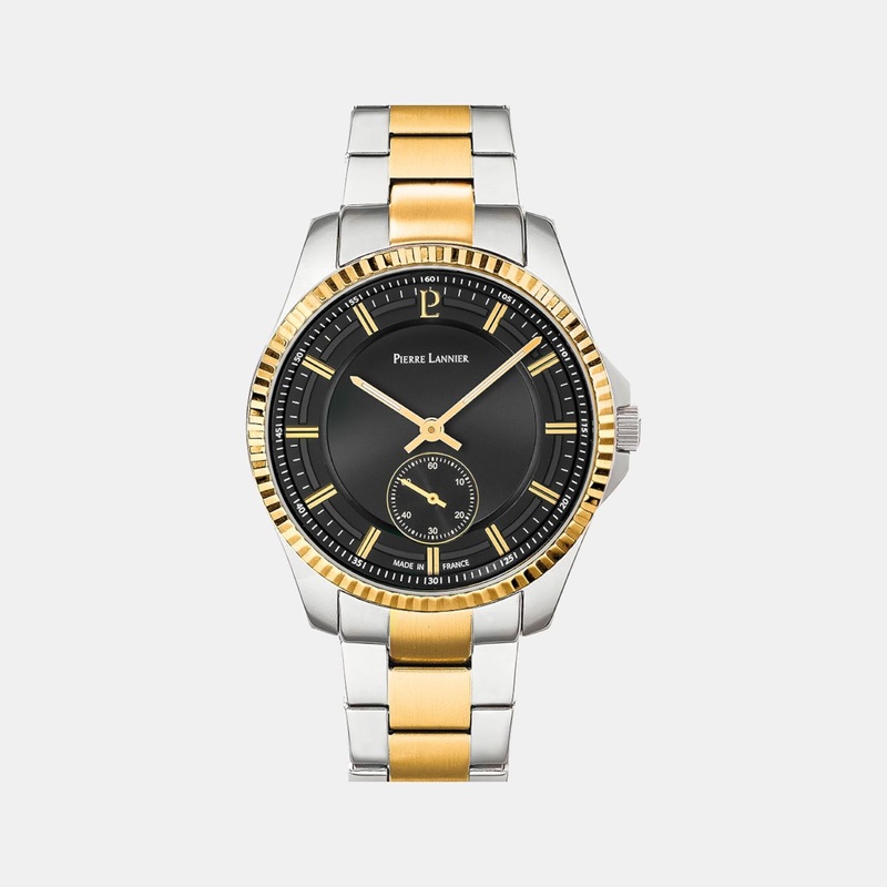Metropolitain Men Quartz Black Dial Analog Stainless Steel Watch 248D231