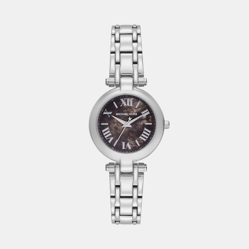 Women Quartz Gray Dial Analog Stainless Steel Watch MK4894