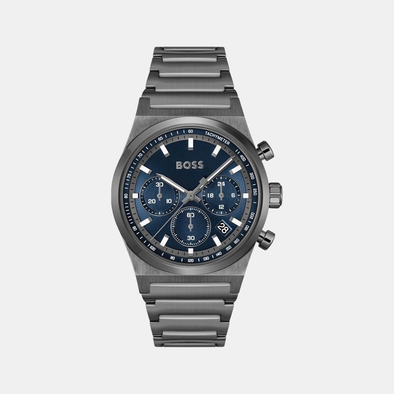 Candor Chrono Men Quartz Blue Dial Chronograph Stainless Steel Watch 1514223