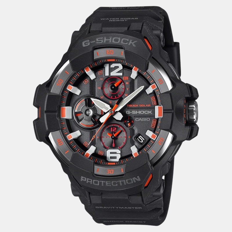 G-Shock Men Quartz Grey Dial Analog Resin Watch GR-B300-1A4DR G1568