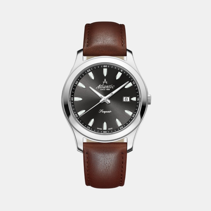Seapair NV Men Quartz Black Dial Analog Stainless Steel Watch 60330.41.69