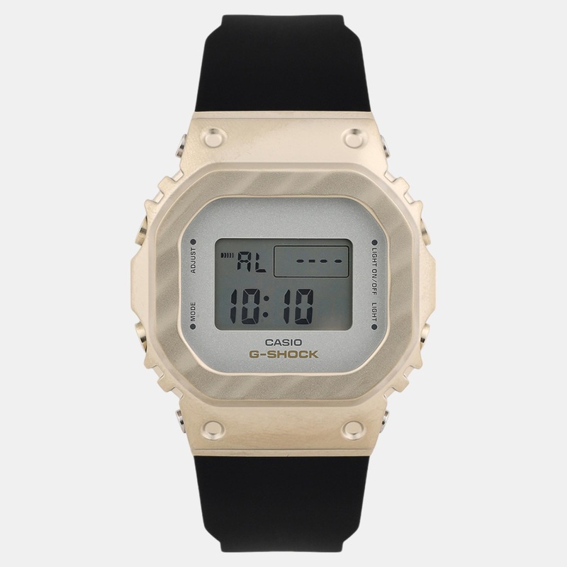 Women Yellow-Gold Dial Digital Resin Watch G1489