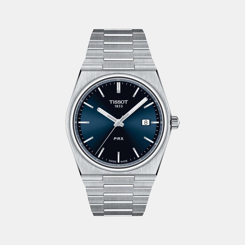 PRX Men's Blue Dial Analog Stainless Steel Watch T1374101104100