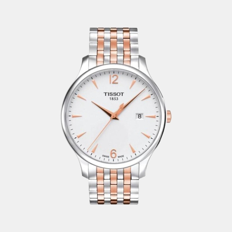 Tradition Men Analog Stainless Steel Watch T0636102203701