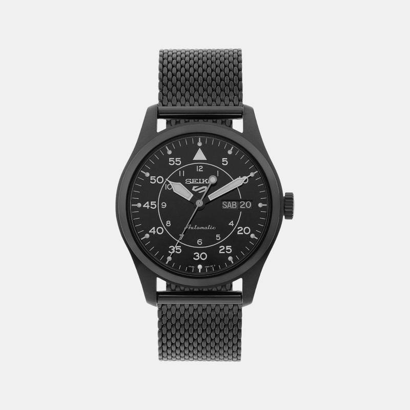 5 Sports Flieger Men Automatic Black Dial Analog Stainless Steel Watch SRPH25K1