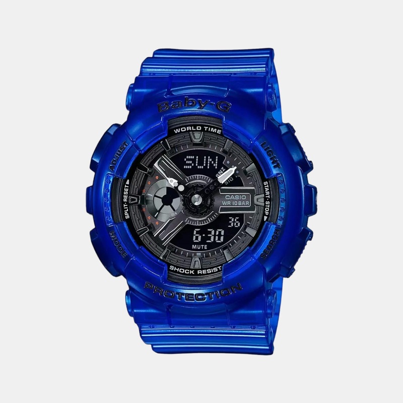 Baby-G Women's Analog-Digital Resin Watch BX103 - BA-110CR-2ADR