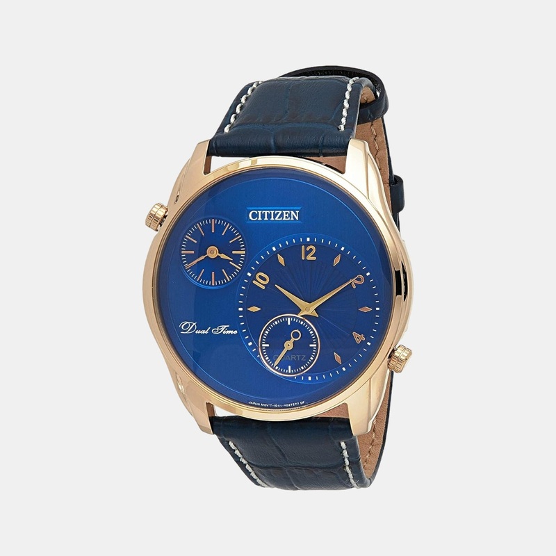 Men's Blue Chronograph Leather Watch AO3033-00L