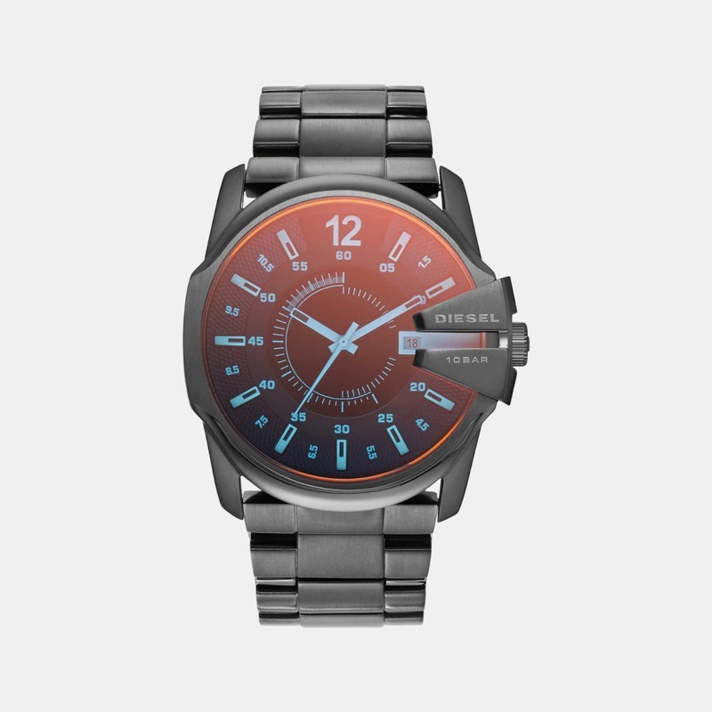 Men's Brown Analog Stainless Steel Watch DZ1965
